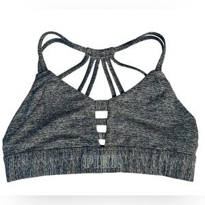 PINK Victoria’s Secret Ultimate Women’s Gray Cropped Tank Size:M